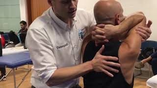 Osteopathic Articulation Techniques for the CTJ TSP and Scapulathoracic [upl. by Nosmirc740]