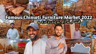 Chinioti Furniture Latest Designs amp Price In PAKISTAN 2022  Chiniot Furniture Market [upl. by Ynoep88]