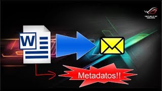 BORRAR METADATOS o información personal de documentos archivos y fotos [upl. by Irneh]