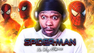 My First Time Watching SpiderMan No Way Home  Movie Reaction [upl. by Novelia972]