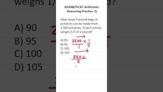 ASVABPiCAT Arithmetic Reasoning Practice Test Q Multiplying Fractions acetheasvab w grammarhero [upl. by Oeflein480]