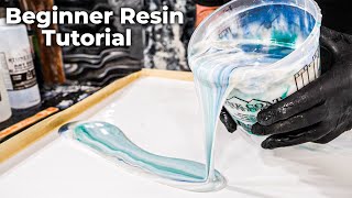 Epoxy Resin for Beginners  Easy Countertop Design Ideas [upl. by Atteuqram]