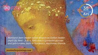 ODILON REDON  PAINTER OF MAGICAL DREAMS [upl. by Ainezey]