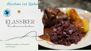 Rinderrouladen mit Rotkohl und Klößen – das perfekte Festessen [upl. by Neroc198]