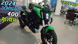 2024 BAJAJ DOMINAR 400 REVIEW  DOMINAR 400 FULL DETAIL REVIEW  PRICE FEATURE MILLEAGE BEST400CC [upl. by Ahsieit918]