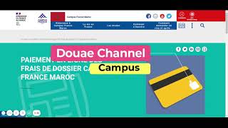 Comment effectuer le paiement des frais de dossier campus France et valider son dossier [upl. by Hayashi]