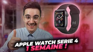 APPLE WATCH SERIE 4  Le bilan sur cette montre connecté aux nombreuses fonctionnalités ⌚⚡⌚ [upl. by Kehoe675]