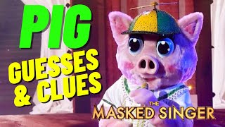 Masked Singer Pig Clues and Guesses [upl. by Mcintosh283]