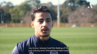 Daniel Arzani focused on big season with Victory  KEEPUP Studios [upl. by Tnomel173]