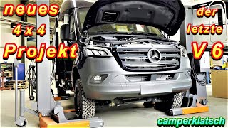 Neues Wohnmobil 🔥 UNSER ConceptCar ❤️ Mercedes Sprinter 4x4 Allrad Camper Projekt von Camperklatsch [upl. by Efioa]