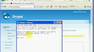 Drupal CCK Views Quick Demo [upl. by Ozneral119]