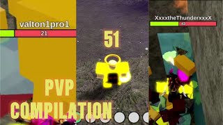 PVP COMPILATION 51 TEMPTED Booga Booga Reborn [upl. by Argus]