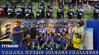 YAMAHA HYBRID MILEAGE CHALLENGETITAGURI॥​⁠​⁠UBFamily yamaha yamahaindia yamahaindiaofficial [upl. by Eilis]