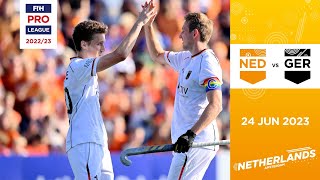 FIH Hockey Pro League 202223 Netherlands vs Germany Men Game 1  Highlights [upl. by Waynant]