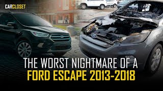 THE WORST PROBLEM WITH THE FORD ESCAPE 2013  2018 [upl. by Dnumyar]