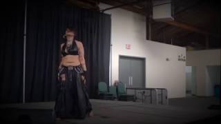 Apage Satana  Rotting Christ  LIVE Improv  Stygian Sisters Metal Belly Dance [upl. by Anaiek]