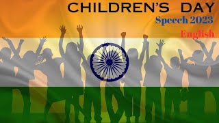 Childrens day speech English  14 November Speech  Childrens Day Speech  Short speech English [upl. by Toby]