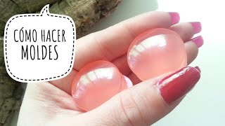 ❤ Como hacer MOLDES de SILICONA para DILATACIONES y EXPANSIONES joyería de resina tutorial [upl. by Ecidna]