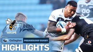 Wasps v Sale  HIGHLIGHTS  Playoff Hopes Still Alive  Gallagher Premiership 202122 [upl. by Eerrahs639]