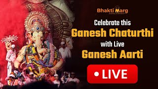 Live Ganpati Aarti 2024  Celebrate Ganesh Chaturthi  Divine Blessings Await GaneshChaturthi [upl. by Bayly]