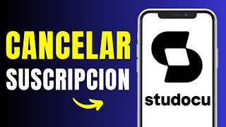 Cómo Cancelar Suscripción de Studocu iPhone y Android [upl. by Anahtor]