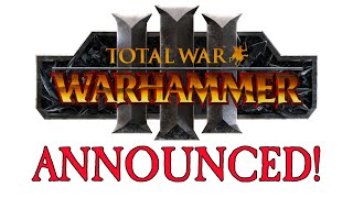 TW WARHAMMER 3 ANNOUNCED Cathy Kislev amp Chaos Daemons [upl. by Holloway]