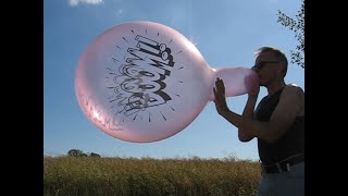 balloon blow to pop – Kalisan 18” [upl. by Weisman]