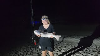 Navarre Florida Beach Fishing [upl. by Reyaht]