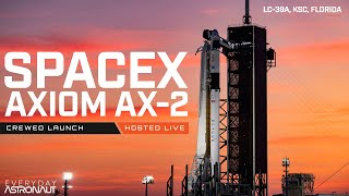 Watch SpaceX launch 4 humans to the ISS amp land the booster back on land [upl. by Venator305]