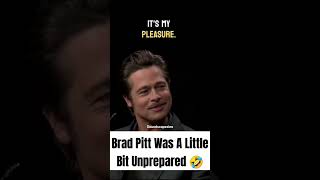 Brad Pitt On Between Two Ferns Funny Moments shorts [upl. by Asecnarf]