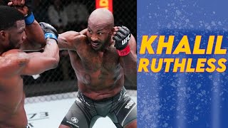 3 Minutes of Khalil Rountree Either Beating His Opponents With no Mercy or Just Getting Manhandled [upl. by Epuladaug]