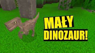 ZROBIŁEM MAŁEGO DINOZAURA  MINECRAFT ŚWIAT DINOZAURÓW 2 [upl. by Mafalda]