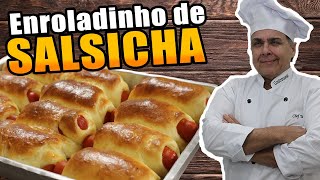 Enroladinho de Salsicha do Chef Taico [upl. by Rosemarie]