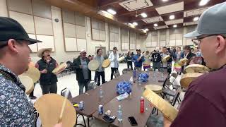 Hunter Blassingame  St Paul Round Dance 2022 1st song [upl. by Trawets]