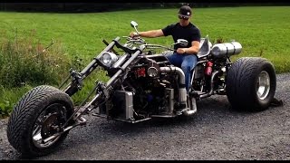 V8 TURBO TRIKE  VLOG 3  ELECTRIC FUEL PUMP [upl. by Sirref]