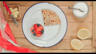 How to Make Pancakes with Delicious Sweet Toppings [upl. by Adnilak]