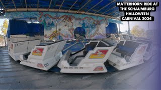 Matterhorn Ride At the Schaumburg Halloween Carnival 2024 [upl. by Cousin]