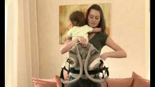 How to Use the Manduca Baby Carrier in Front Carry Position [upl. by Akkin]