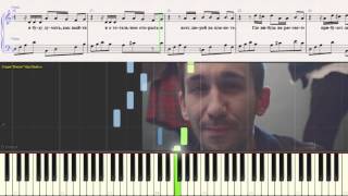 Лифт  гр Пицца Ноты ор тональность piano cover [upl. by Yoral]