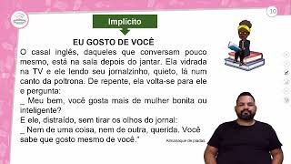 151  NIVELAMENTO  INTERPRETAÇÃO DE TEXTO  IMPLÍCITOS AMBIGUIDADE E SEMÂNTICA [upl. by Aniral603]