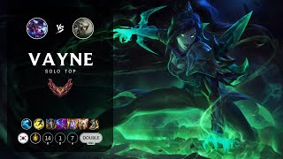 Vayne Top vs Camille  KR Grandmaster Patch 142 [upl. by Hareema]