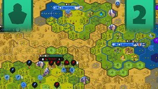 Big Brain Hammurabi  Civ 6 Deity Babylon amp Heroes and Legends Update  Part 2 [upl. by Chappy338]