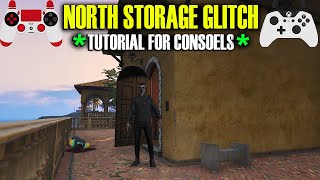 November 2023 Tutorial For Consoles North Storage Glitch Door Glitch Cayo Perico Heist GTA Online [upl. by Latsryk869]