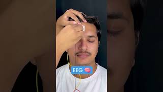 Record electrical signals from your body using gel electrodes neuroscience experiment eeg ecg [upl. by Akkim]