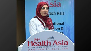 Shagufta Hafeez  Seminar on Radiology in Oncology  21st Health Asia [upl. by Peursem220]