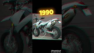 evolution of KTM Duke model 19752024viralshort you tube video trending shortvideos [upl. by Frederick]