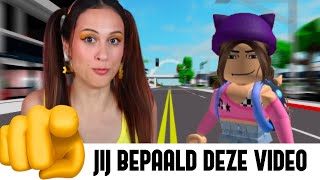 Djamila Speelt Roblox Maar JIJ Bepaald De Video [upl. by Elbon]