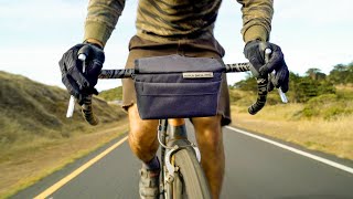 Outer Shell Drawcord Handlebar Bag Features and Usage [upl. by Maer]