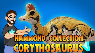 Jurassic Hammond Collection CORYTHOSAURUS Dinosaur Review [upl. by Cott]