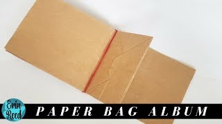 How to Make a Paper Bag Mini Album [upl. by Fromma]